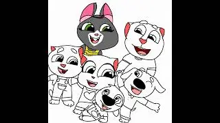 Talking Tom would and brio brutal union to tom ( Selection not the Not 😺🏠 talking tom #shorts