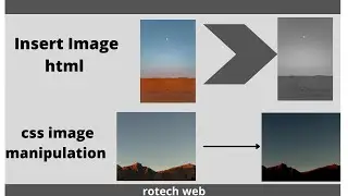 Insert Image html - css image manipulation