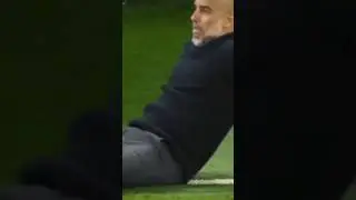 Pep's reaction