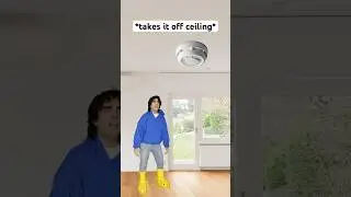 When The Smoke Detector Won’t Stop Beeping 🤣 