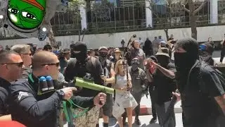 ANTIFA UNMASKED/EXPOSED - KEKISTANI SOLDIER VS CLUELESS WOMAN