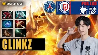 Clinkz Safelane | PSG.LGD.Ame | AME WANTS TO TRY EVERY POSSIBILITY TO WIN | 7.32c Gameplay Highlight