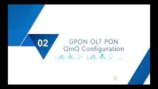 How to configure VLAN QinQ based on OLT PON interfaces