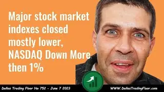 Major stock market indexes closed mostly lower, NASDAQ Down More then 1%