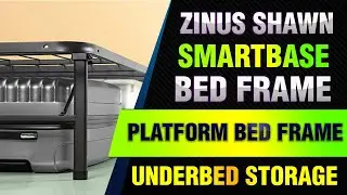 Zinus Shawn 14 Inch Metal SmartBase Bed Frame / Platform Bed Frame / No Box Spring Needed