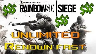 Earn Unlimited Renown Fast Rainbow Six Siege