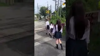 日本软妹，JK制服。是心动的感觉嘛~