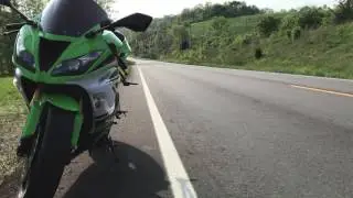 2016 Zx10r m4 gp slip on exhaust top speed flyby