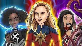 How “THE MARVELS” Should Have Ended - Cartoon