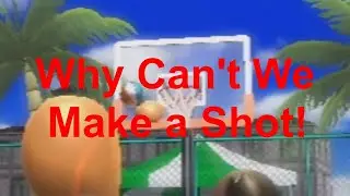 Poofesure Rages Everytime he misses a shot in Wii Sports Resort Basketball
