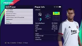 Jackson Muleka face e football pes 2021 Beşiktaş