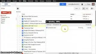 Tech Tip #2 - Uploading Files to Google Drive
