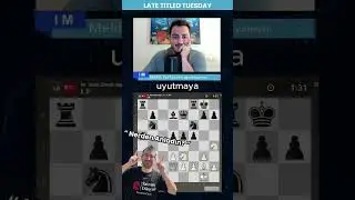 Canlı yayında beklenmedik karşılaşma! #chess  @YasinEmrahYagiz