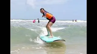 Semi Private Surfing Lesson in Daytona Beach Shores 4-1-26