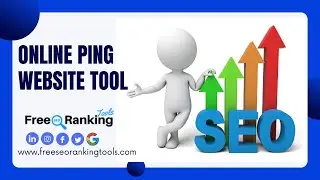 Online Ping Website Tool | Ping Your Website | Free SEO Ranking Tools