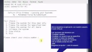 Congelar tu usuario Linux con Ofris