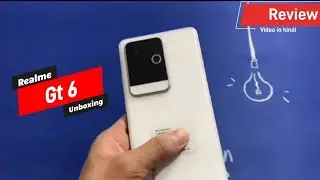 Realme Gt 6 unboxing video// Review Video In Hindi// #realme gt series