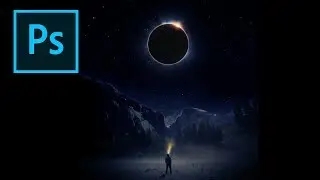 Creating an Eclipse Composite in Photoshop