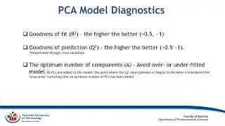 Data handling and processing/ Introduction to multivariate data analysis | Dr Maxleene Sandisi