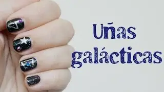 Uñas galácticas | Galaxy nails