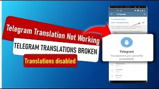 🚨Telegram Translation Not Working? Here's the REAL Fix (2025 Update!)