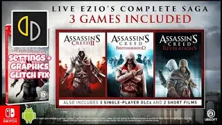 Play ASSASSINS CREED EZIO COLLECTION on Android (Sudachi) • Settings & Graphics Glitch Fix