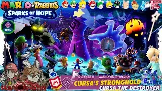 Final World: Cursa's Stronghold - Cursa the Destroyer|The End [Mario + Rabbids: Sparks of Hope]