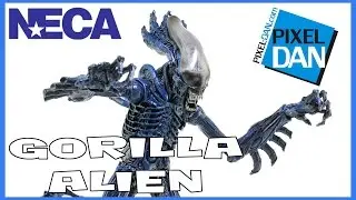 Aliens Gorilla Alien NECA Toys Kenner Wave Figure Video Review