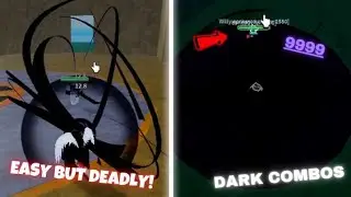 6 EASY DARK COMBOS (Sword Stats)in Blox Fruits