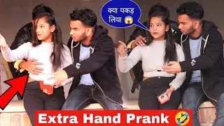 Extra Hand On Shoulder Prank In India 🔥|| Op Reactions 🤣|| Theclassical rocket