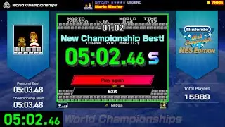 [FWR] NWC: NES Edition Mario Master Speedrun in 5:02.46