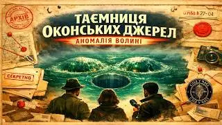 The Mystery of Okonskiy Springs: A Hydraulic Node of Unknown Origin in Volyn.