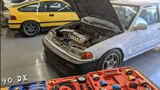 BEATER is RUNNING!  $1000 Supercharged EF Civic Finally Hits The Streets