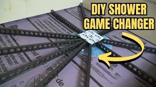 First Time Building a Shower? You NEED to Try This Method! - EP 64