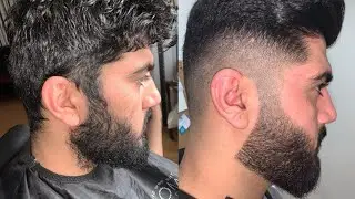 Hair and #beard cut #barbershop _Haare und #bart #schneiden #barbarshop #barbertime #WORK #fashion