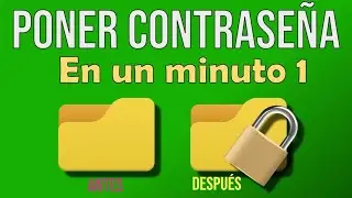 Como Poner CONTRASEÑA a una CARPETA en Windows 10