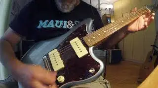 Muffin Man - Frank Zappa - Guitar Jam - Fender Vintera Jazzmaster