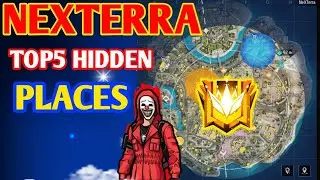 free fire nexterra map hidden places !! top5 hidden places fire free nexterra map