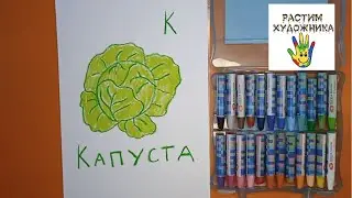 Буква К. Капуста