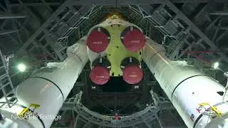 Artemis SLS Rocket Core Arrives at KSC