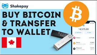 How To Buy Bitcoin & Transfer Bitcoin To Wallet | Shakepay To Wallet | ShakePay Buy Bitcoin Canada