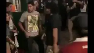 Street bully gets knocked out