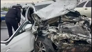В Татарстане вылетевший на «встречку» Subaru спровоцировал трагическое ДТП.