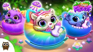 Jungle FLOOF Update 🌴 3 New Pets 😀 Jungle Floof - Island Pet Care |  TutoTOONS