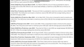 Chiliz (CHZ) Price Prediction   2026  -   Chiliz (CHZ) Price Prediction