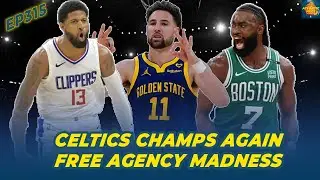 NBA Champions, Paul George And Klay Thompson Leave, NBA Free Agency | TAF315