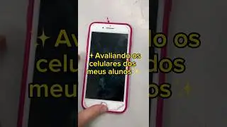 Avaliando os celulares dos meus alunos 👀 