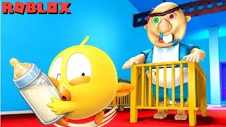 CAN CHICKY ESCAPE BABY BOBBY DAYCARE?! Roblox Obby