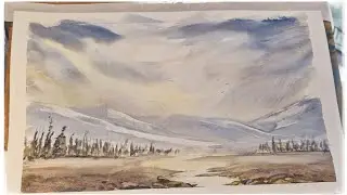#Loose watercolor #painting and #techniques!