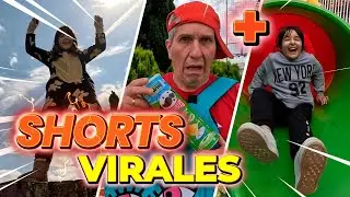 Cómo Divertirte con los mejores shorts virales en el TOBOGAN GIGANTE | Créditos para Alfredo Larin